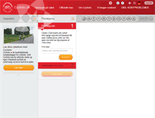 Tablet Screenshot of cyclistic.dk